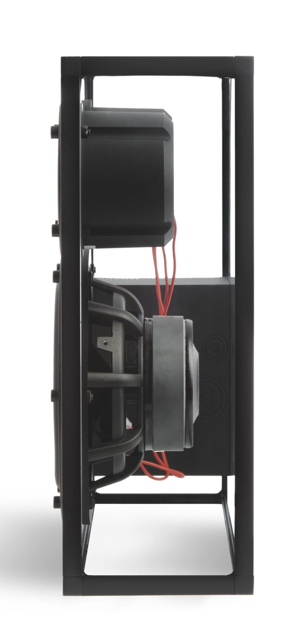 Transparenter Lautsprecher Transparent Rot