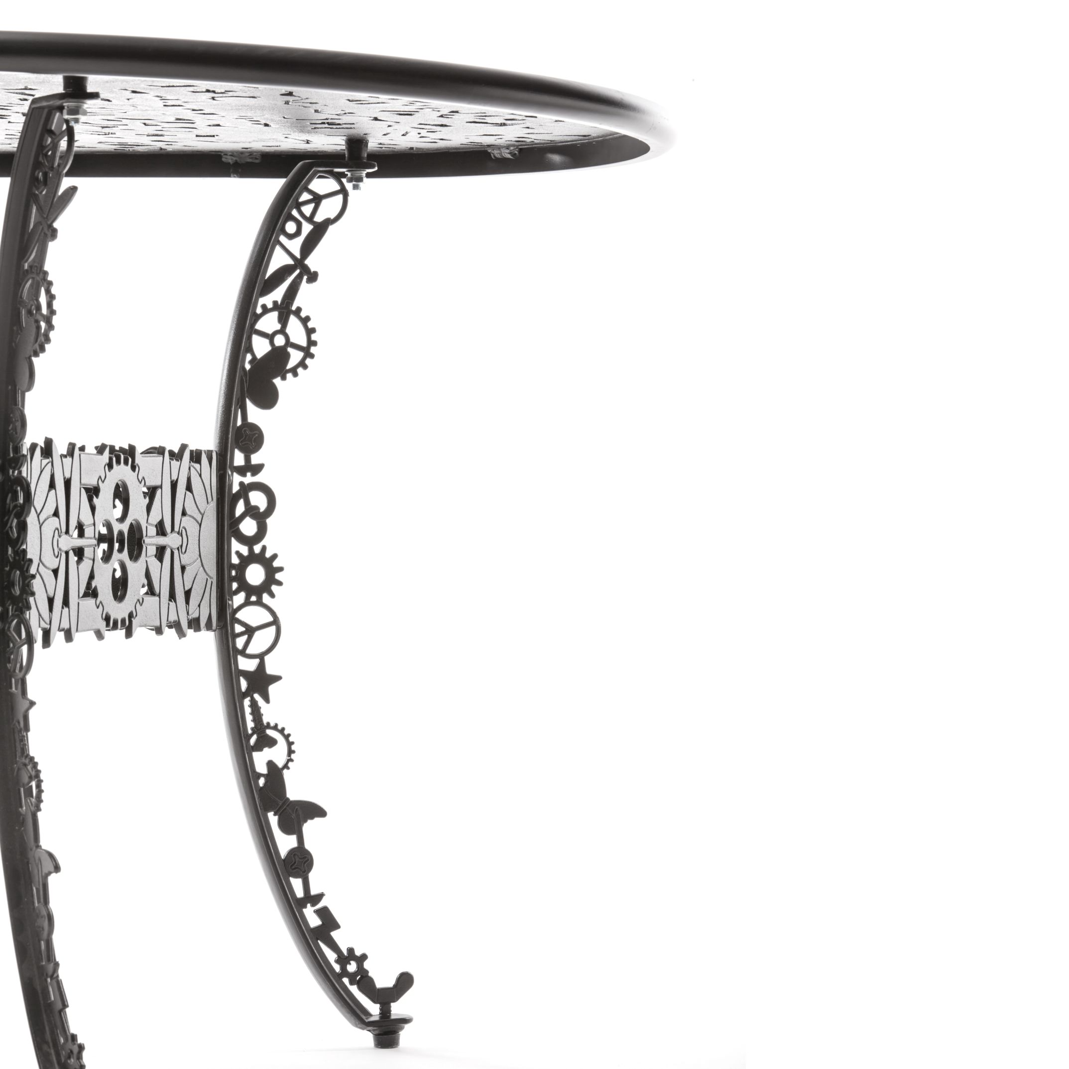  Industry Oval table Esstisch Seletti Schwarz