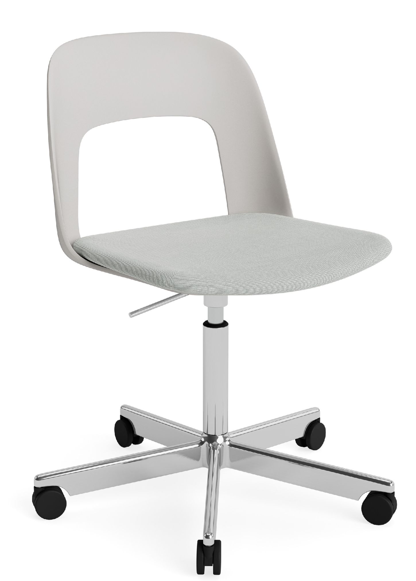 Layout Side Chair 143 5-Stern Drehfuß Stuhl Hay