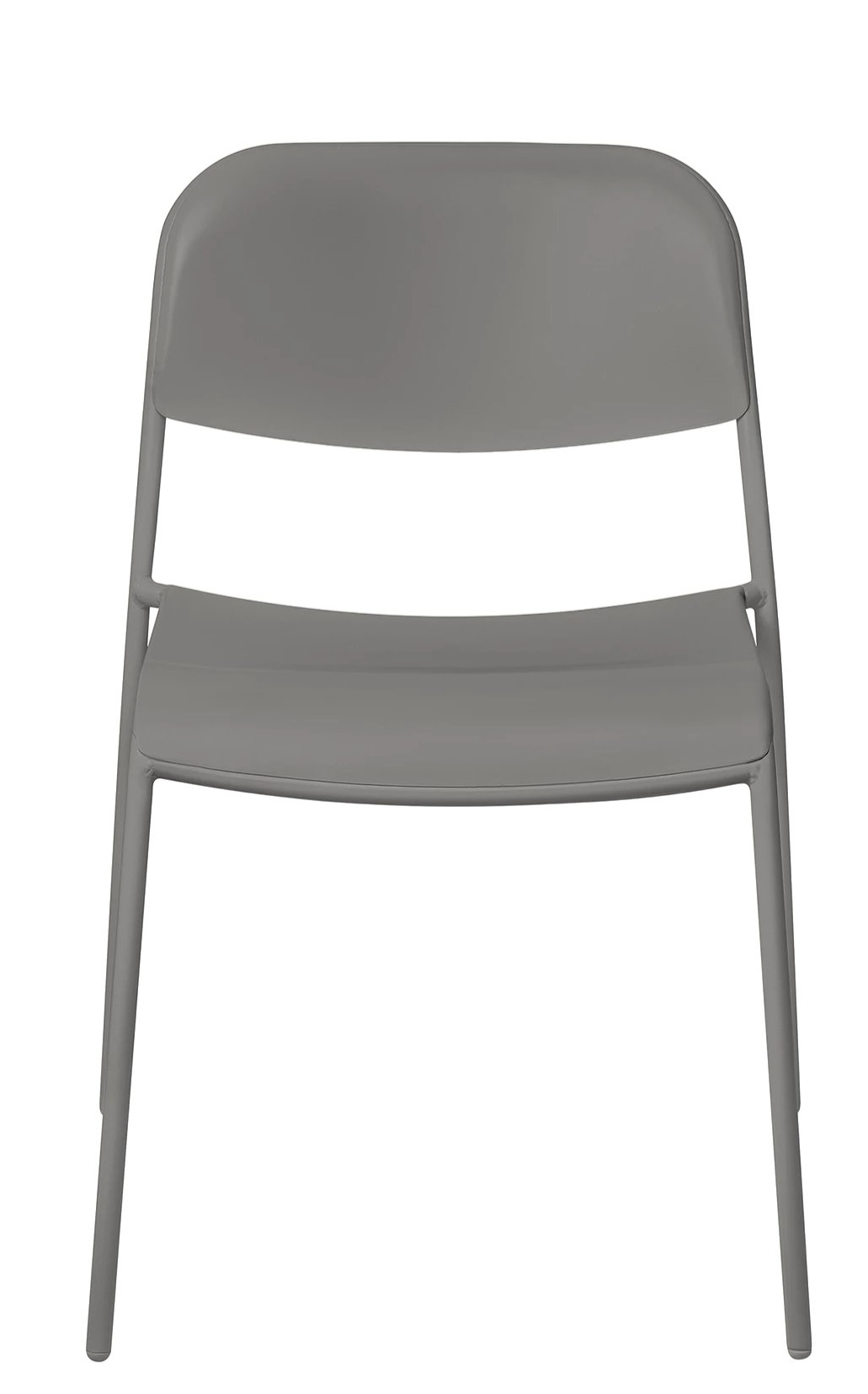 Grauer Yua Chair Stuhl von Blomus für den Außenbereich, minimalistisches Design, moderne Gartenmöbel.
