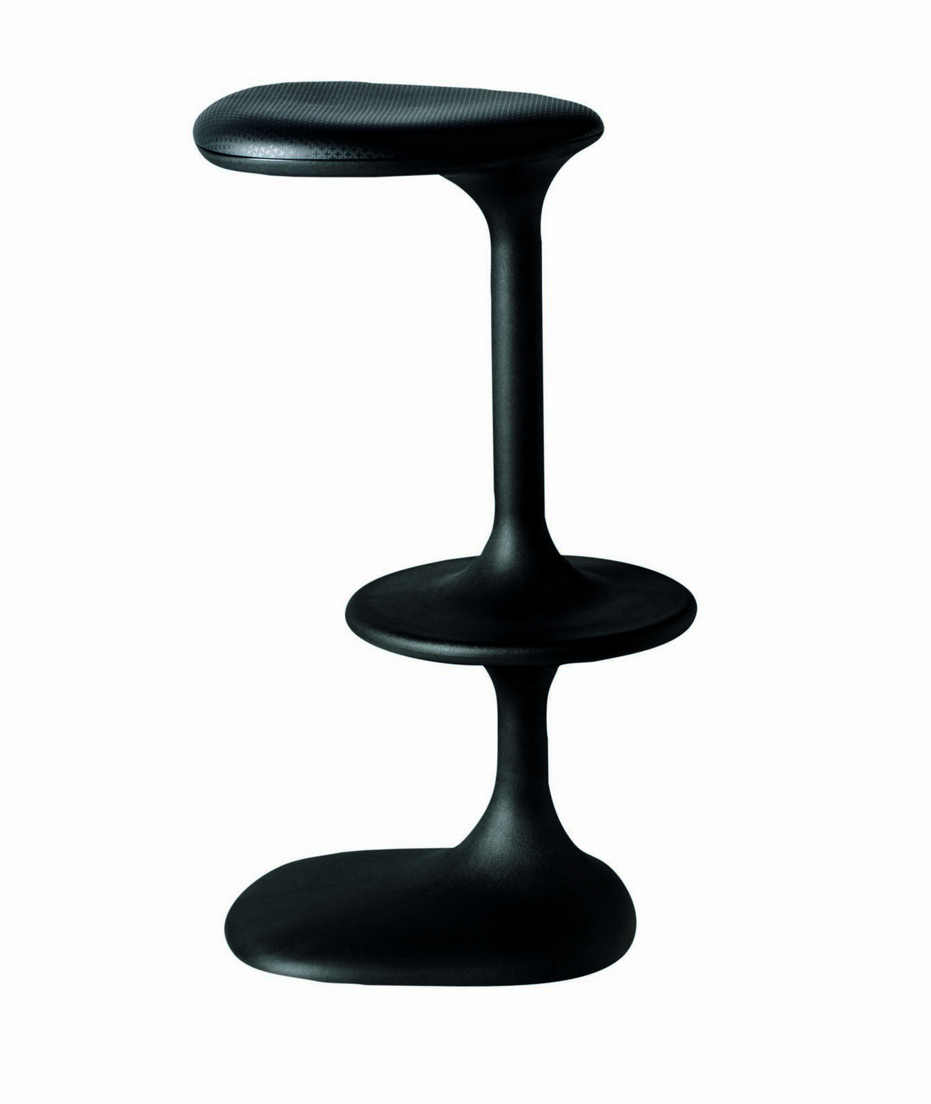 Dunkelblauer Kant Barhocker von Casamania Horm, ideal für den Außenbereich, modernes Design.