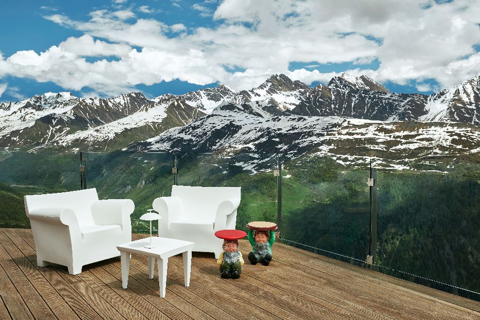 Bubble Club - Tisch Outdoor Kartell