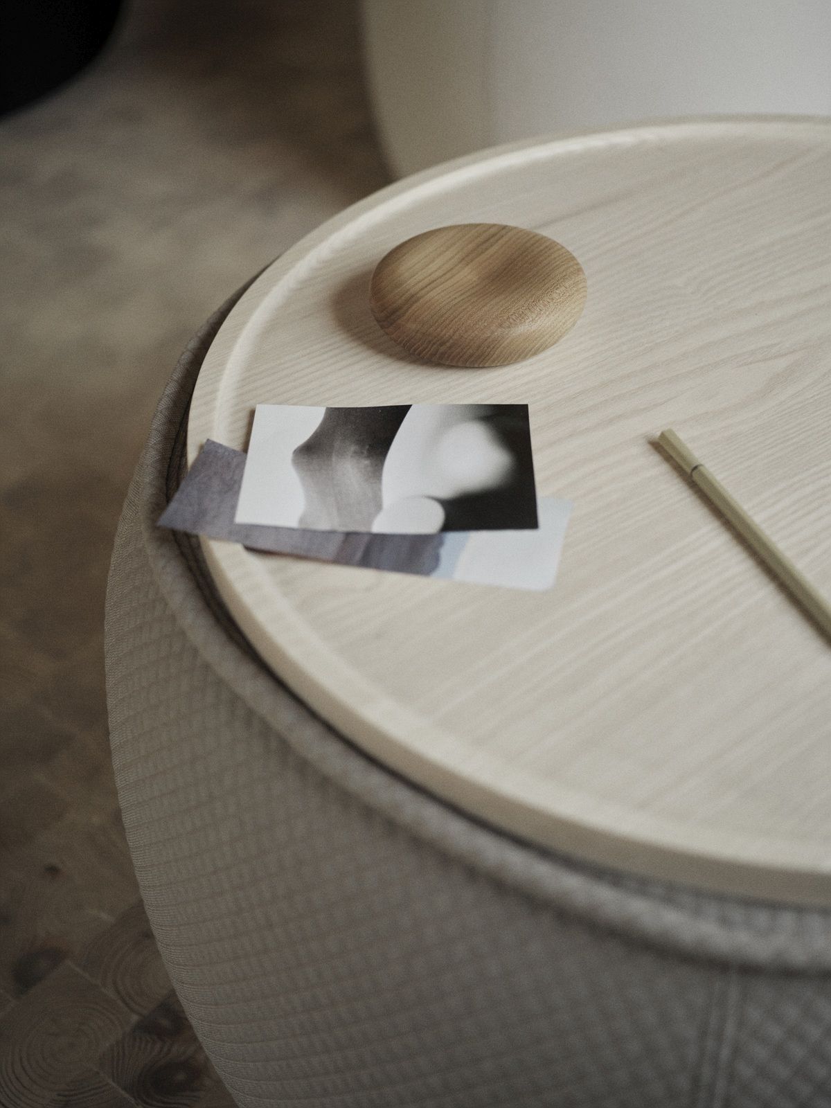 CONGA Tray Tablett Eiche für Hocker Softline