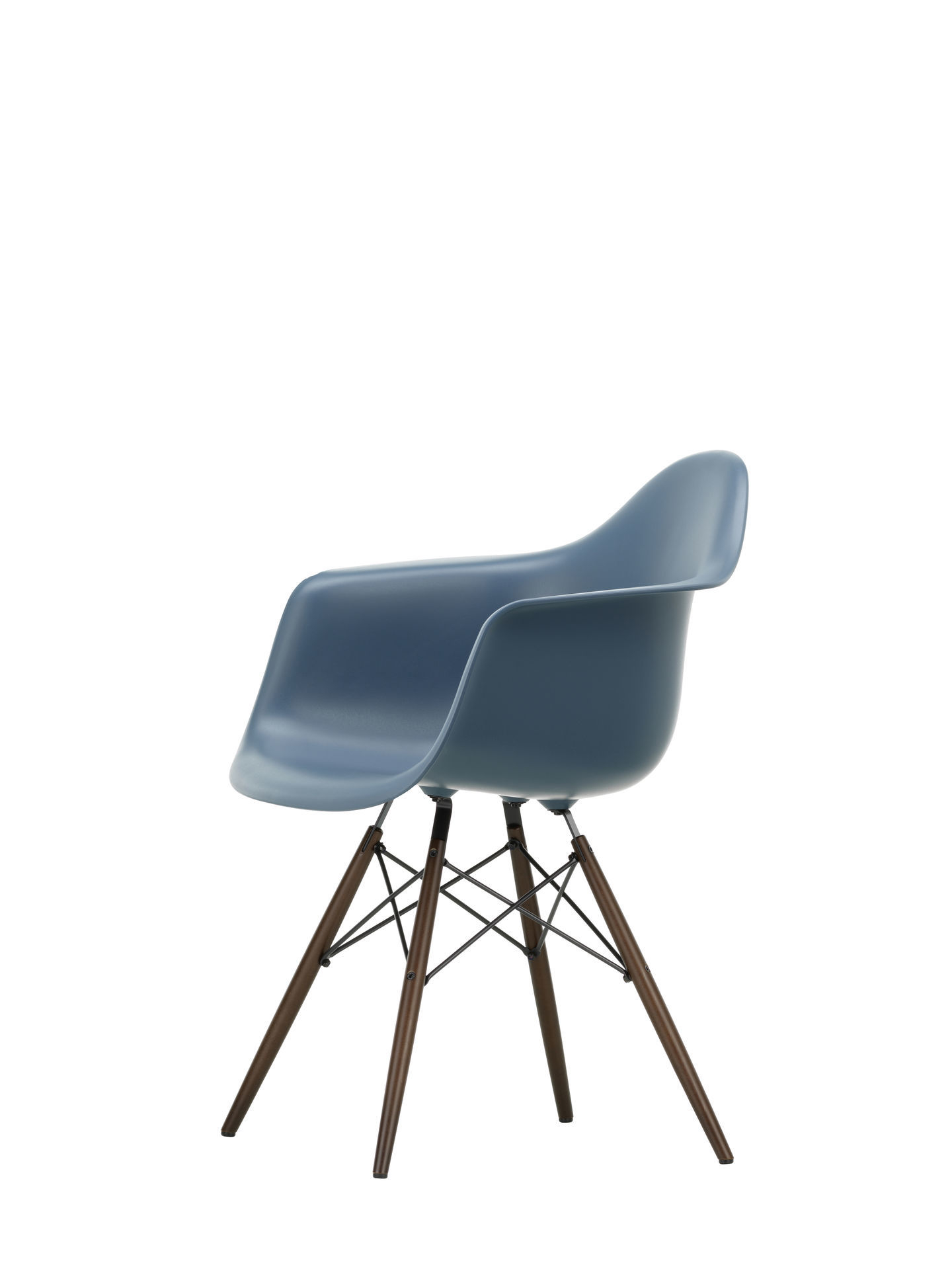 Eames Plastic Arm Chair DAW Stuhl Vitra Ahorn dunkel - Forest