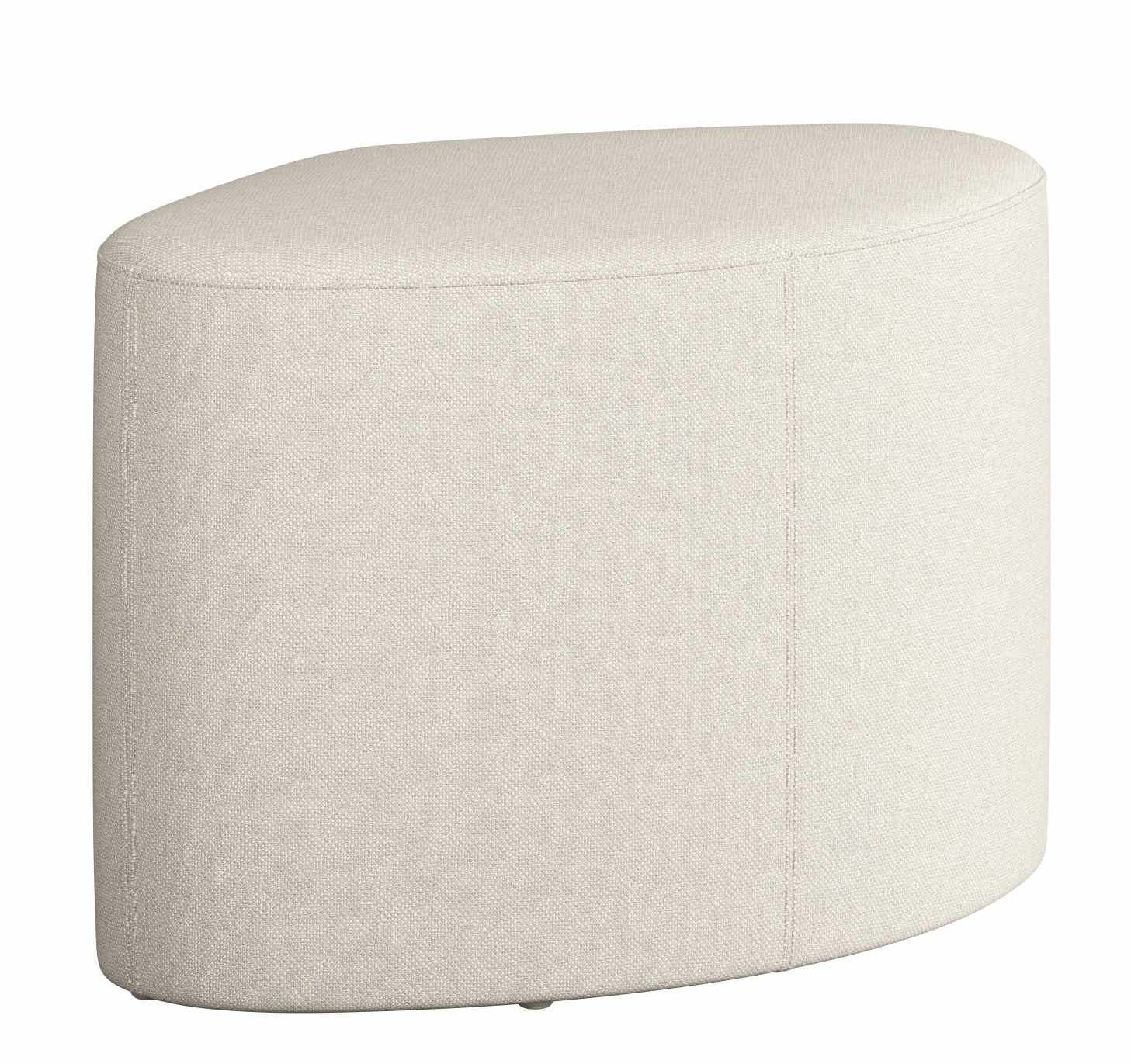 Beiger Madison Pouf Hocker von novoform, ideal als Sitzhocker oder Fußhocker.