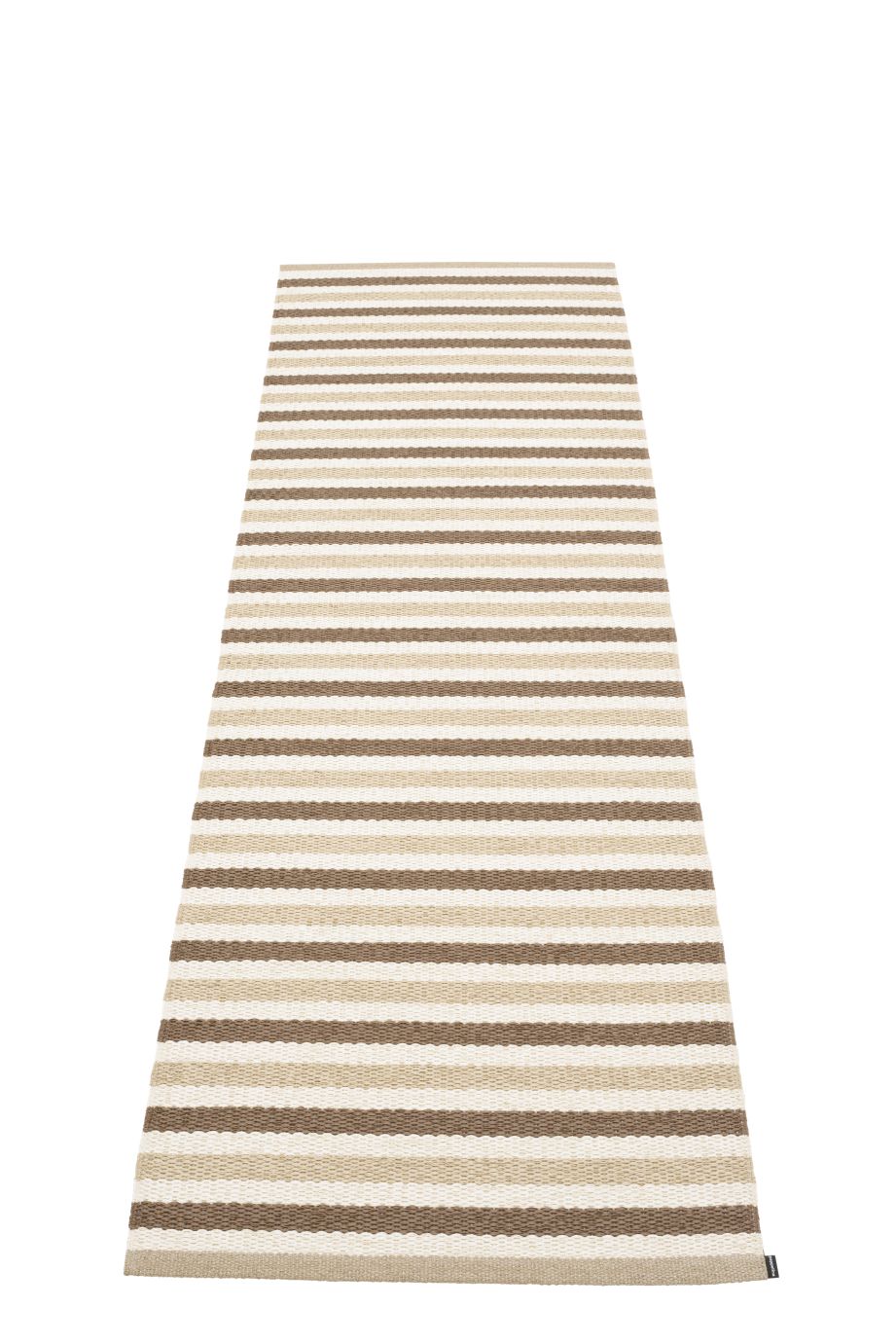 Teo Teppich 70x240cm braun Pappelina