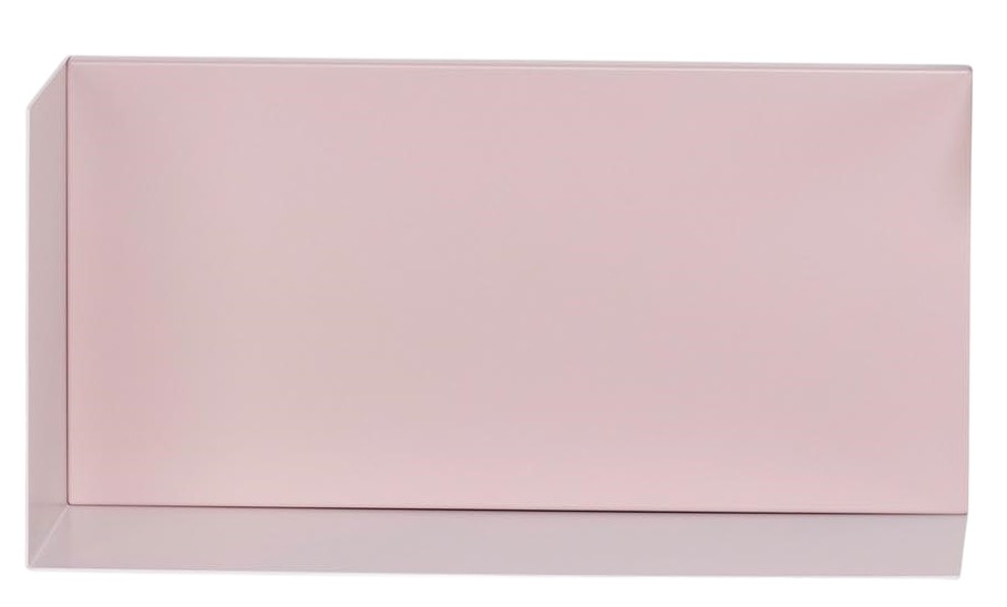 Rosa Dado Regalelement von Schönbuch, modernes Wandregal für Wohnzimmer und Flur.