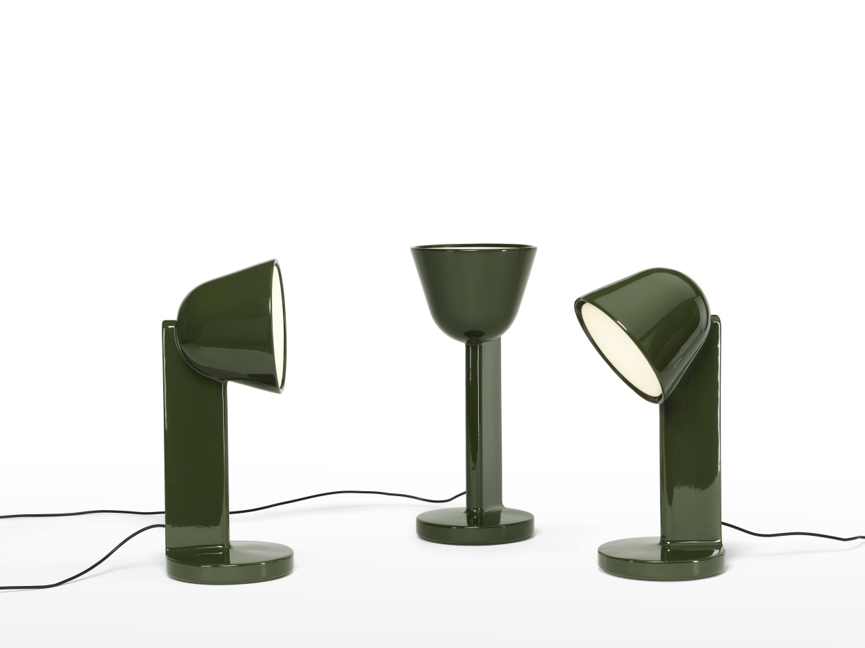 Céramique  Up Table Lamp Tischleuchte Flos