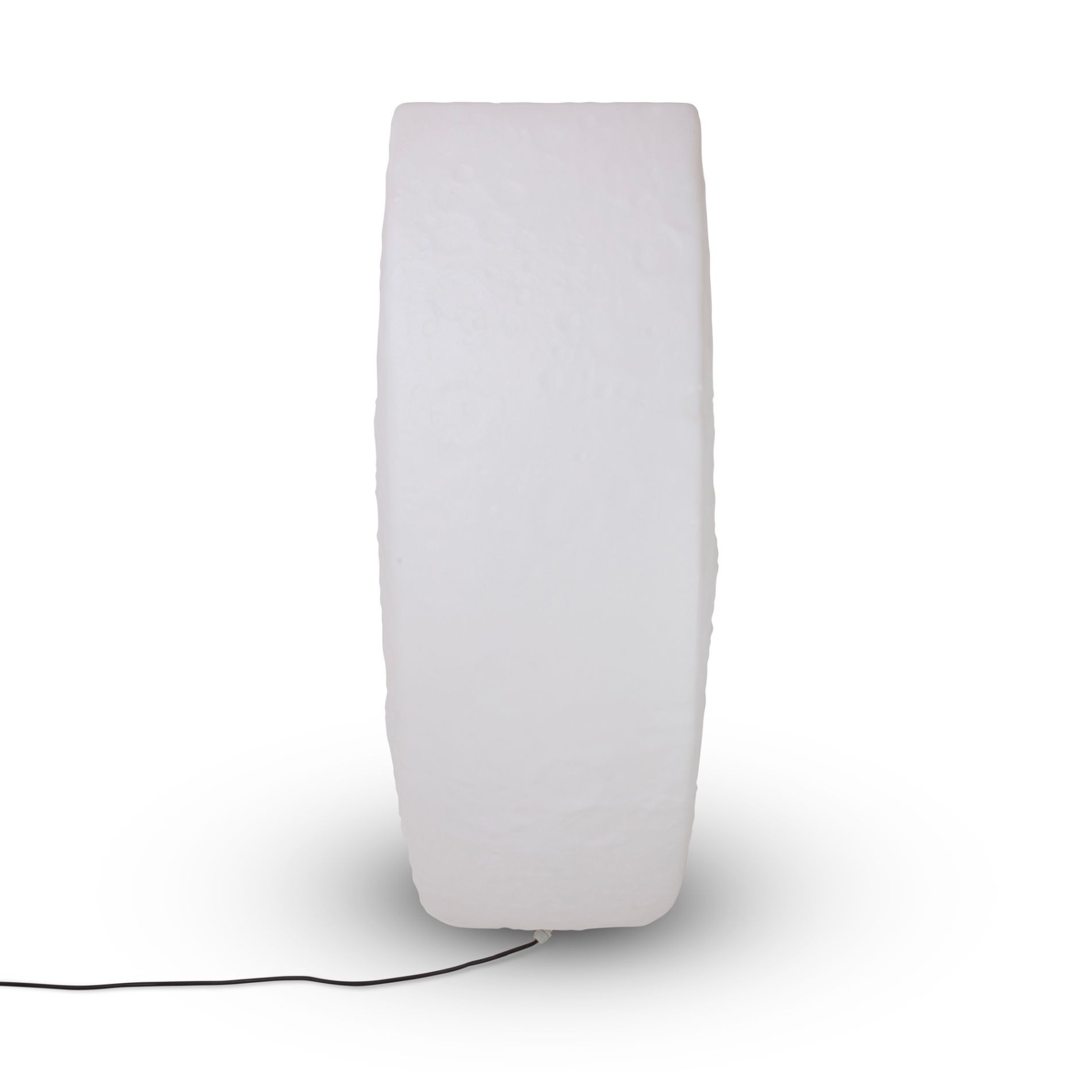 Weiße My Moon Lampe von Seletti, moderne Mond Leuchte für stimmungsvolle Beleuchtung.