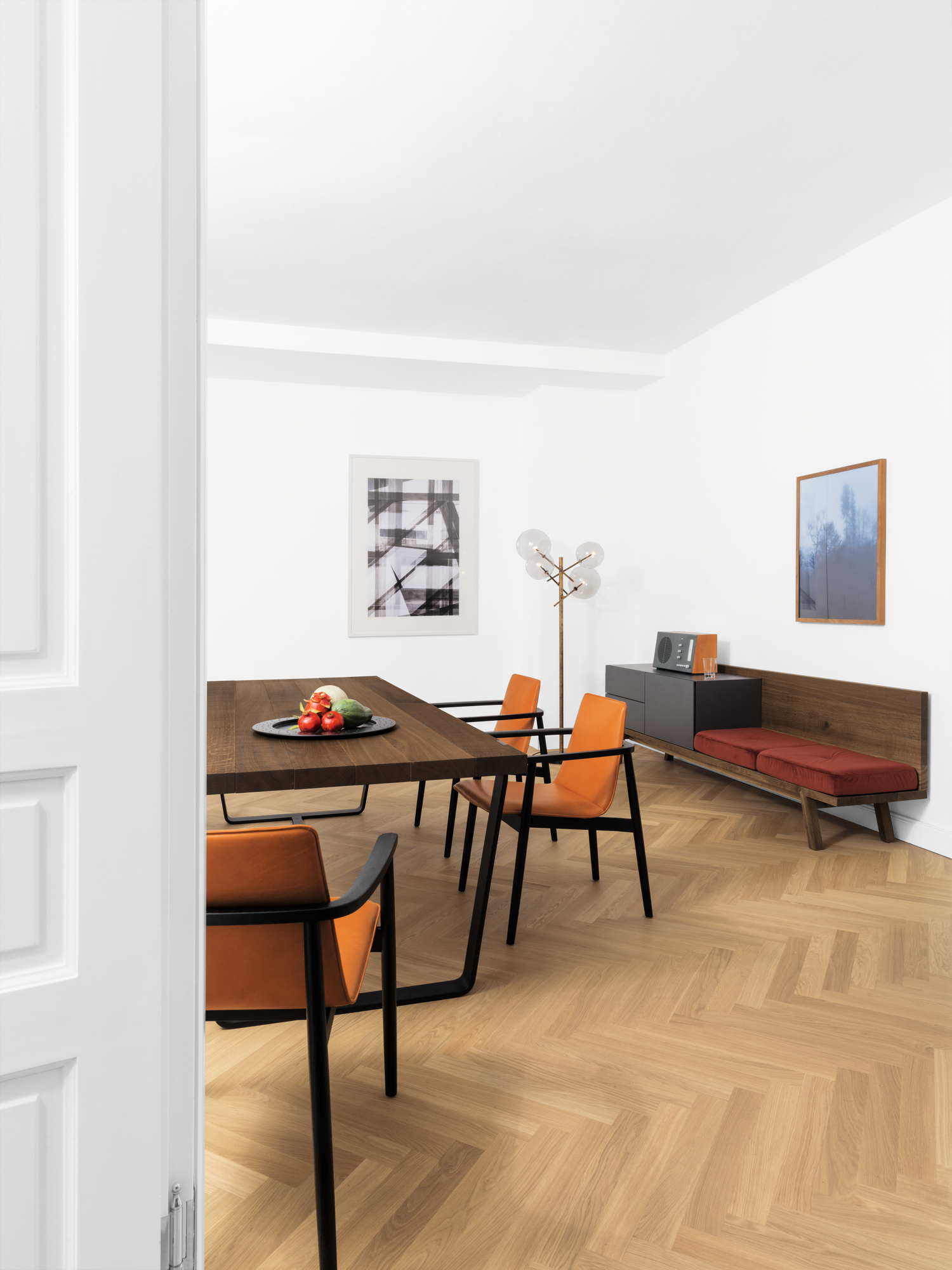 BB 11 Clamp Tisch Eiche roh/geölt Janua