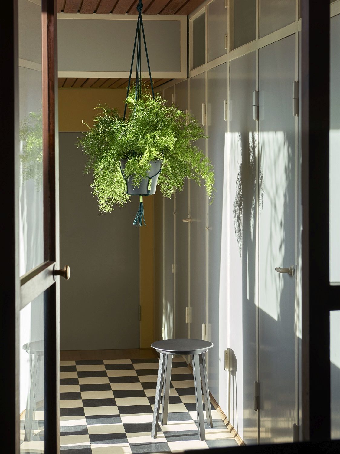 Revolver Stool Hocker Hay