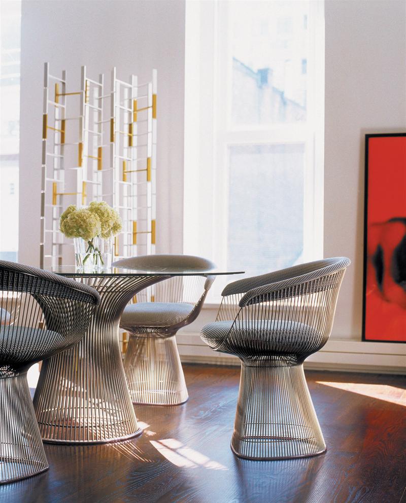 Platner Sessel klein Knoll International