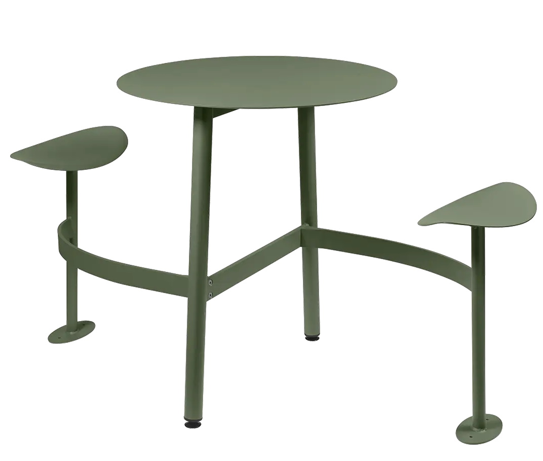 Bolder 2-Sitzer-Tisch mit Sitzflächen Outdoor Fermob