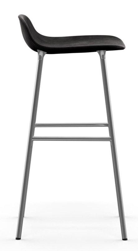 Form Barstool Barhocker H 75 cm Stahl Gepolstert Normann Copenhagen