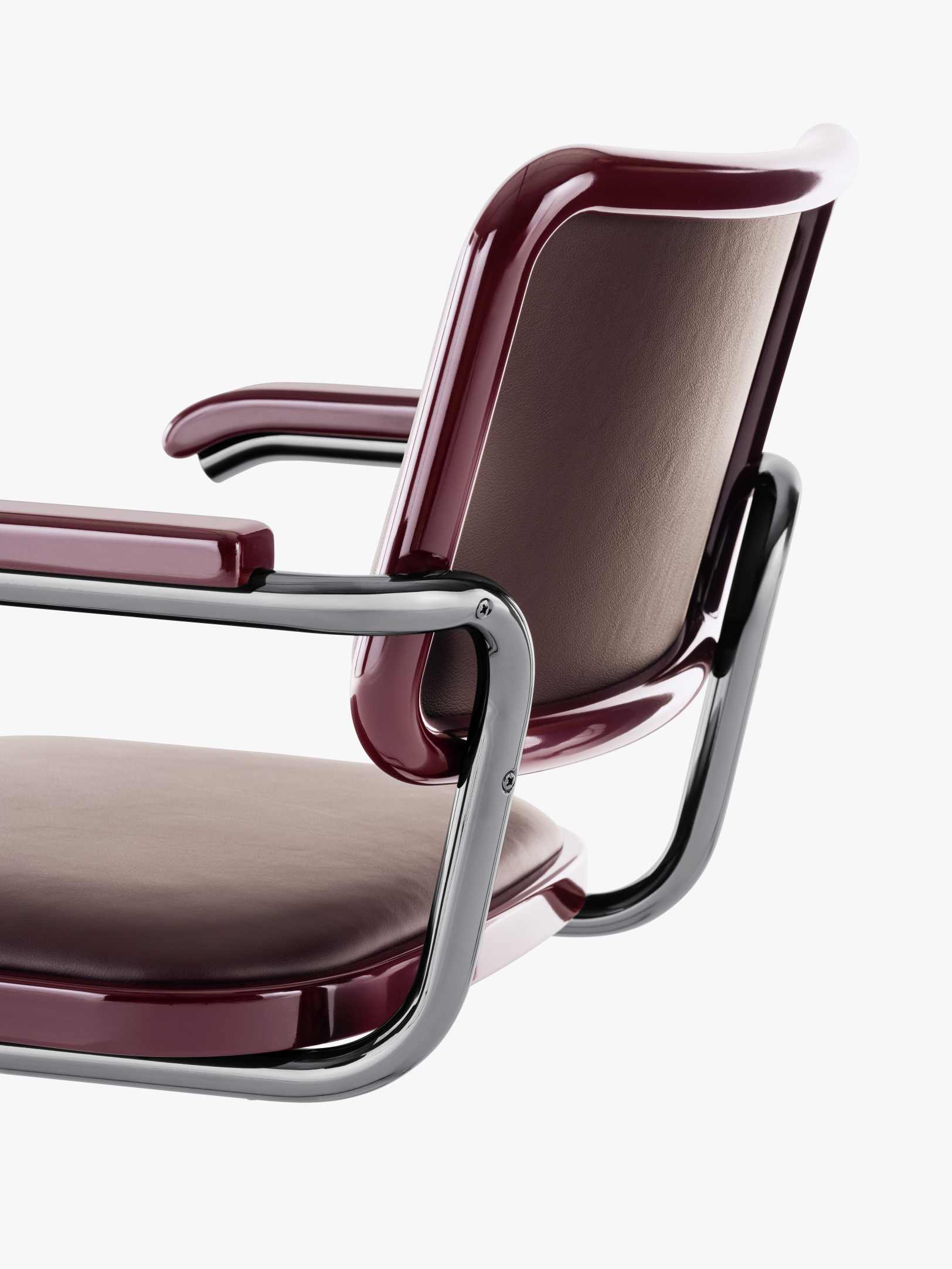 JS. Thonet by Jil Sander S 64 P / S64P Freischwinger Thonet