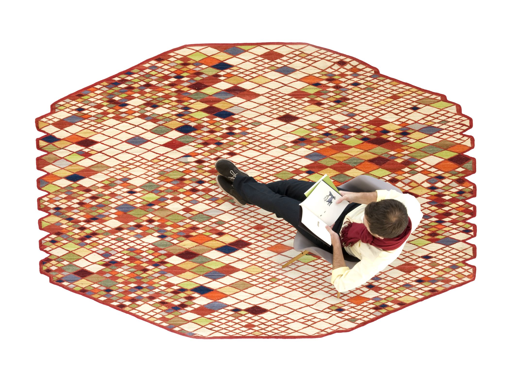 Losanges I Teppich Nanimarquina