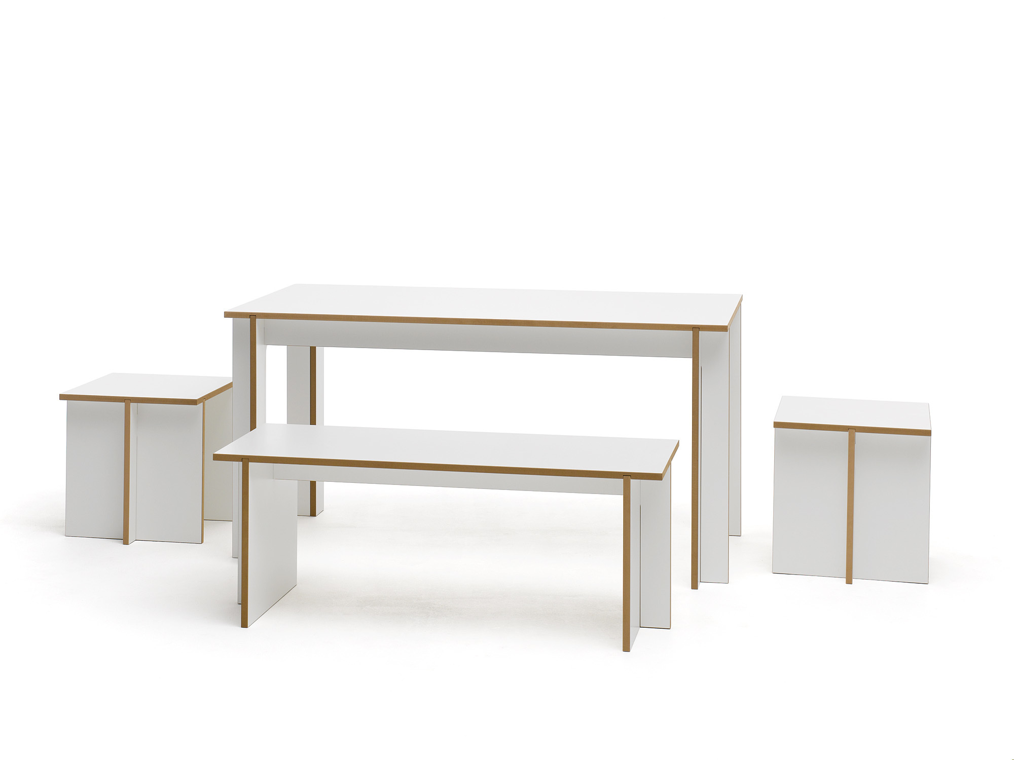 Tischgruppe Hocker Tojo