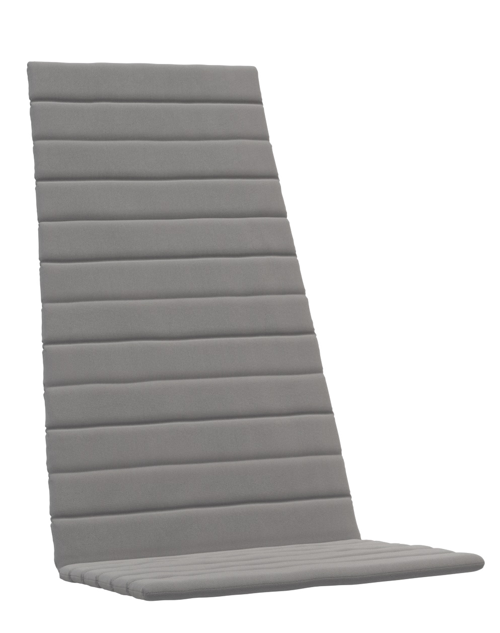 Graues Between Lines Sitzkissen für Skagerak Liegestuhl, Outdoor Sitzauflage für bequemes Sitzen.