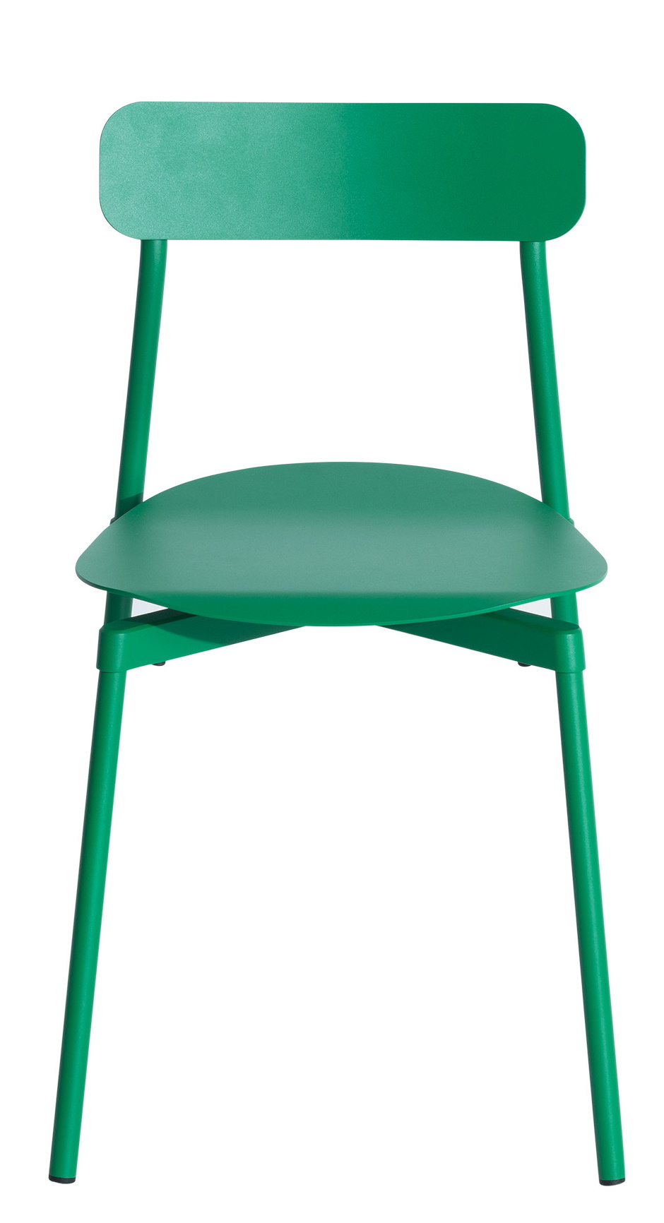 Mintgrüner Fromme Chair Stuhl von Petite Friture, minimalistisches Design für Esszimmer und Wohnbereich.