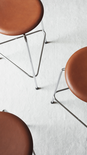 High Dot hoher Hocker / Barhocker Fritz Hansen
