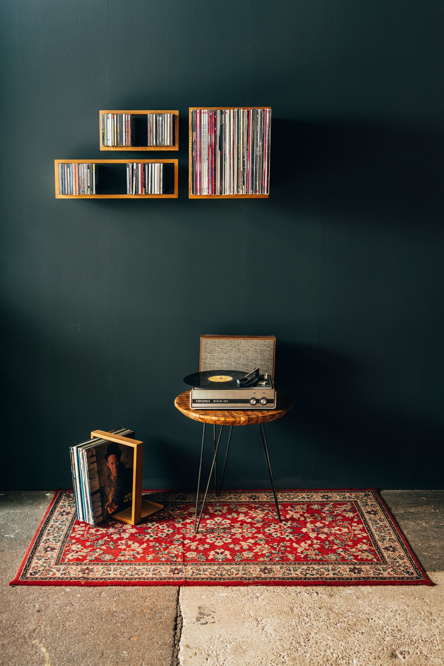 Vinyl b-platte Schalplattenregal das kleine b