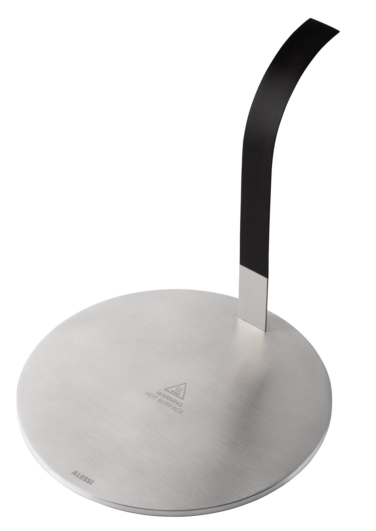 Alessi Little Helper Induktionsadapter für Espressokocher, Edelstahl, für Induktionsherde, Küchenzubehör.