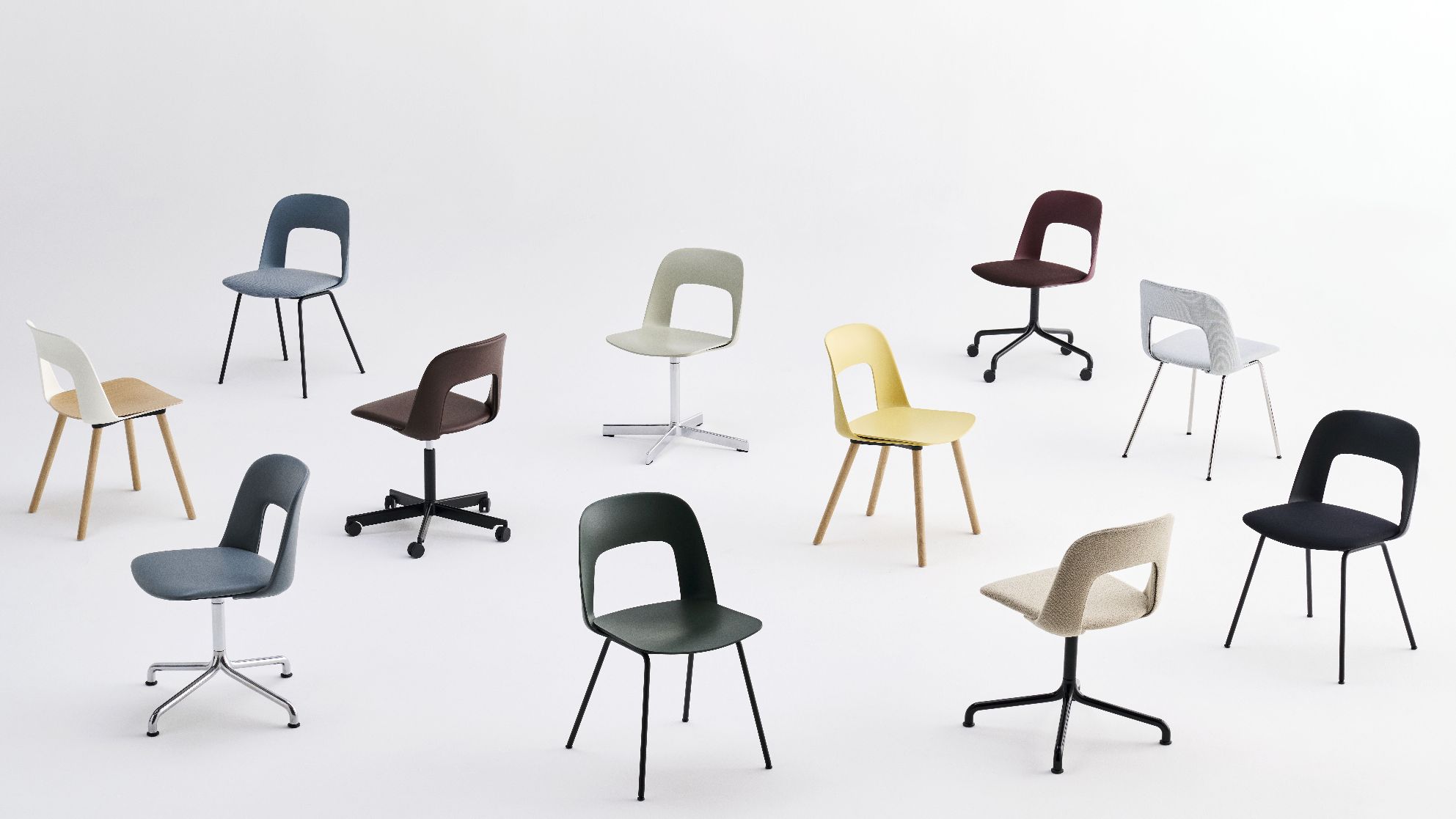 Layout Side Chair 124 Stuhl Hay