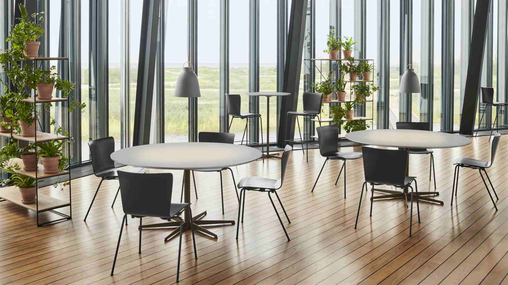 Couchtischserie Rund Fritz Hansen