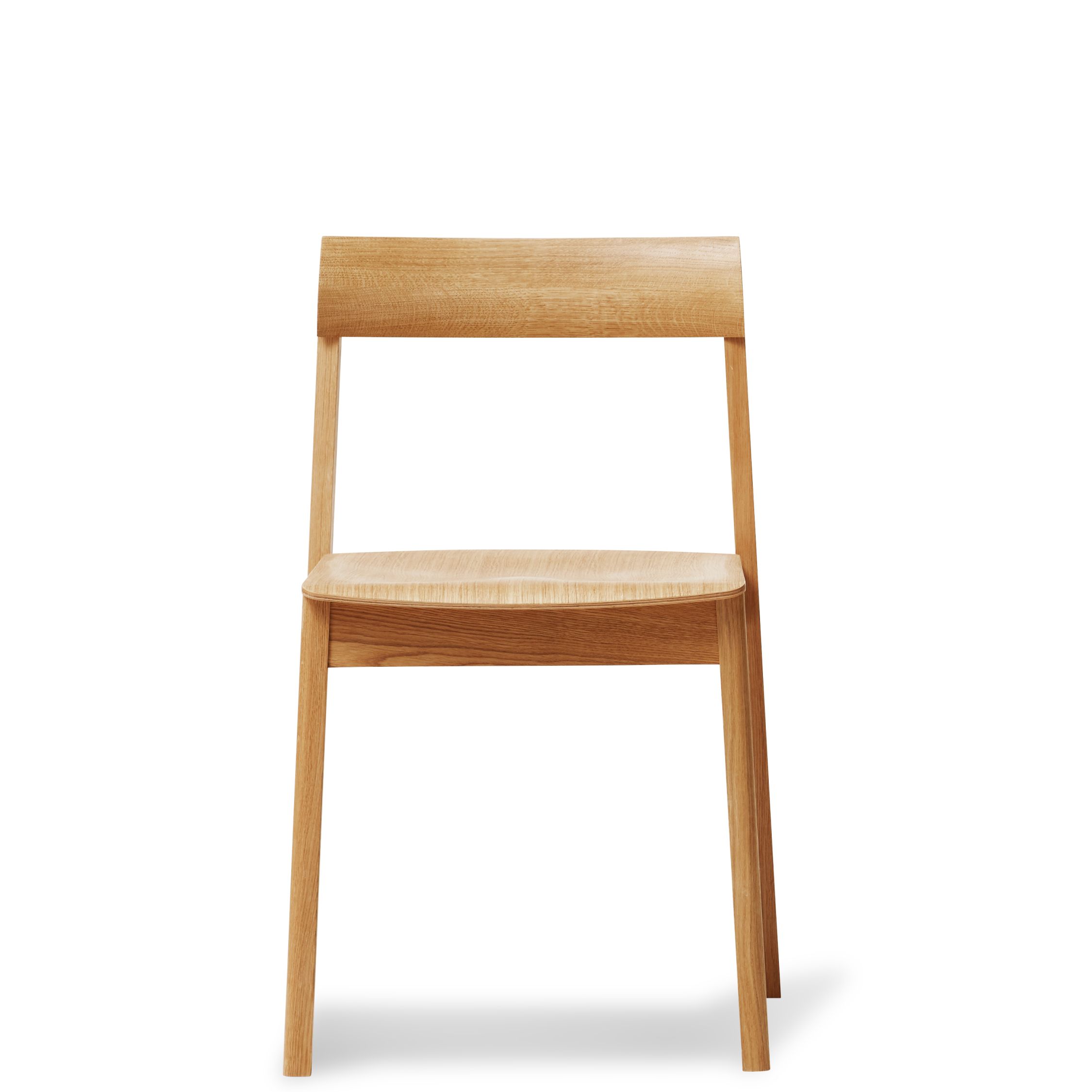 Blueprint Stuhl aus Eiche von Form & Refine, skandinavisches Design, minimalistisch und hell.