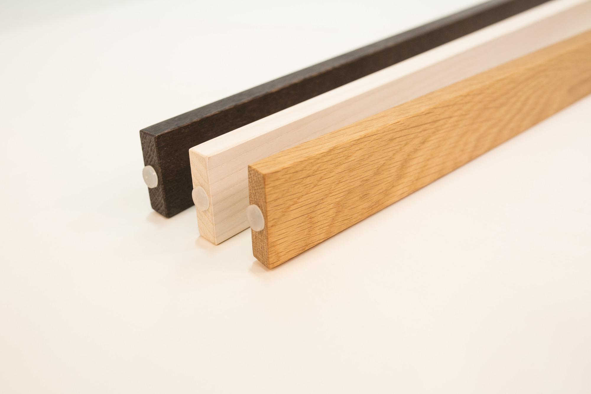 Luca Stand high Stehleuchte Eiche natur/weiß Maigrau