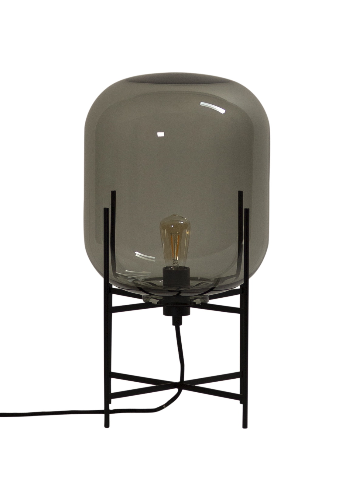 Oda Small Tischleuchte stahlgrau Pulpo