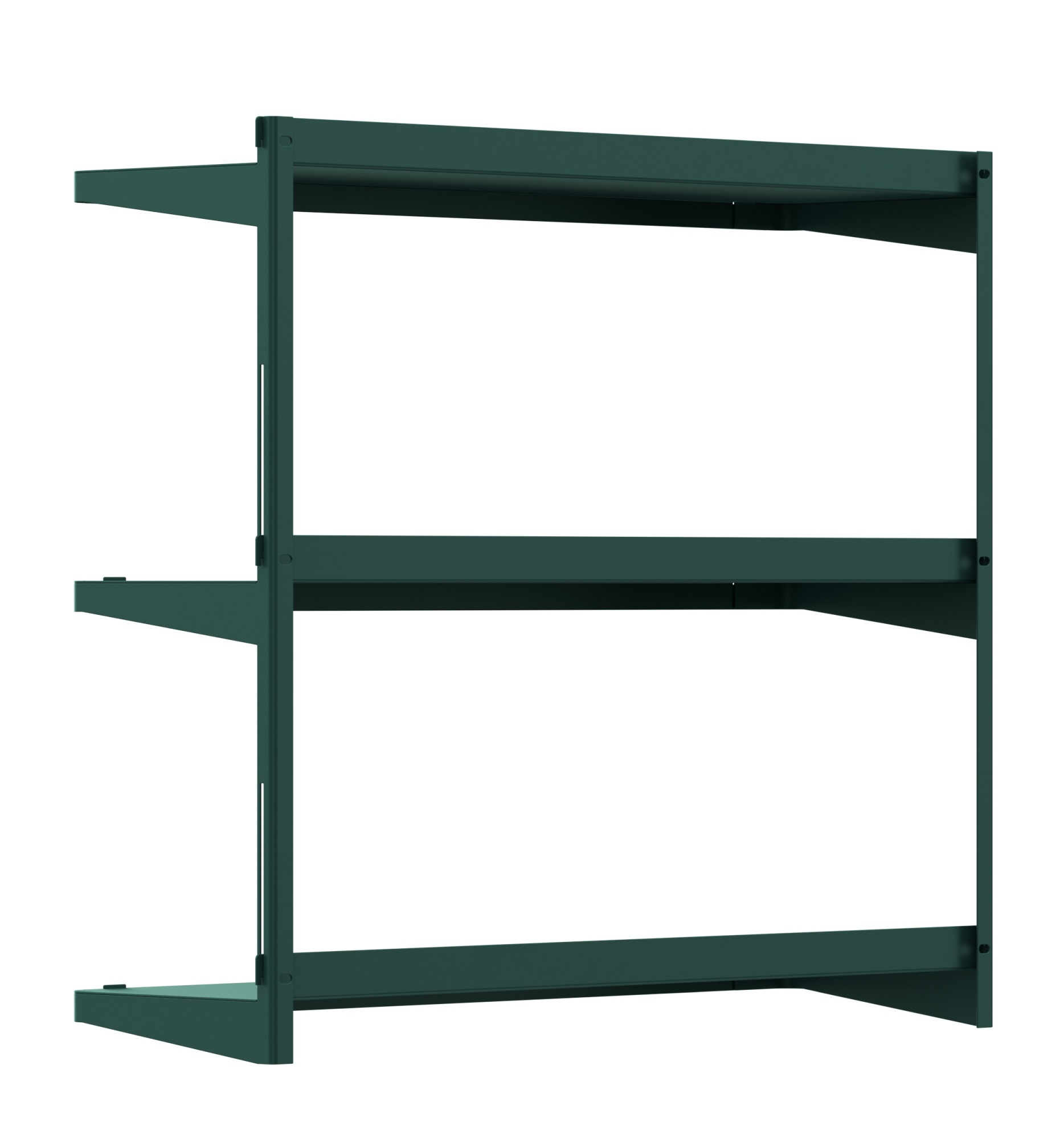 Click Wandregal B 71 x T 21 x H 61 cm / DUNKELGRÜN New Tendency EINZELSTÜCK