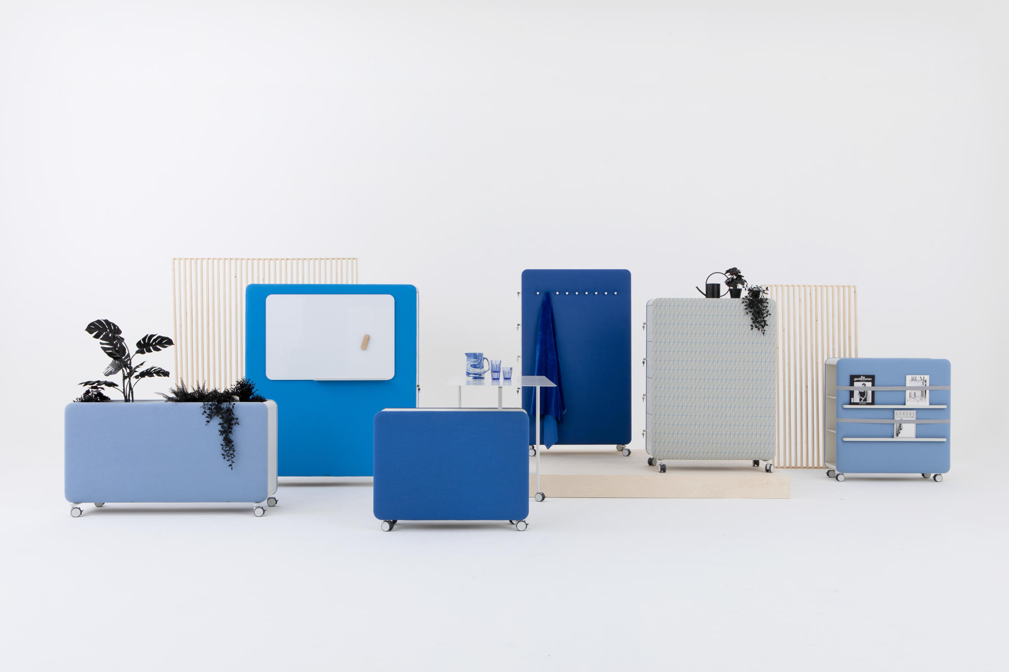 Pillow Space Akustik- / Raumteiler Cascando