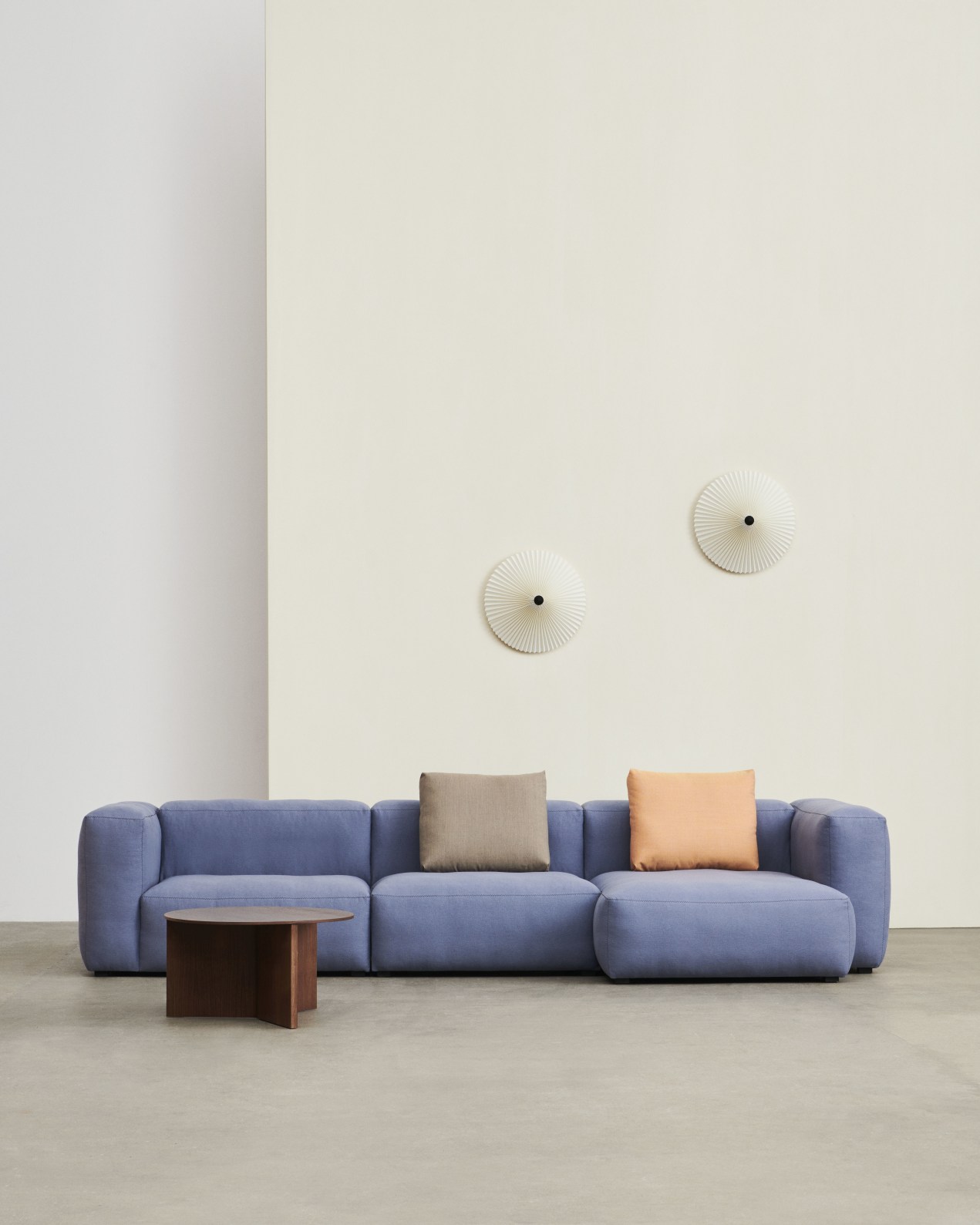 Matin Flush Wandleuchte 38 cm Hay