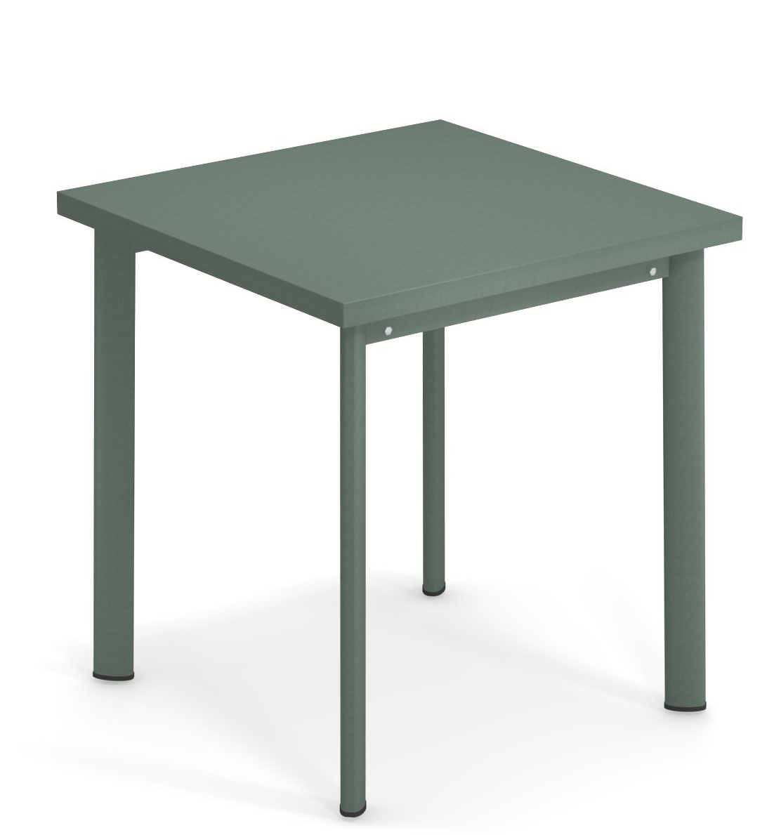 Quadratischer, grüner Star Tisch von Emu für den Außenbereich, ideal für Garten und Terrasse.