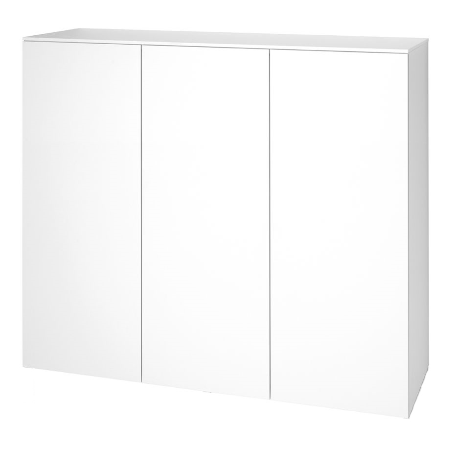 Weißes Urban Sideboard von Schönbuch mit drei Türen, modernes Möbelstück für Wohnzimmer und Flur.