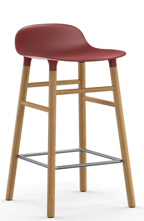 Form Barstool Barhocker H 65 cm Holz Normann Copenhagen
