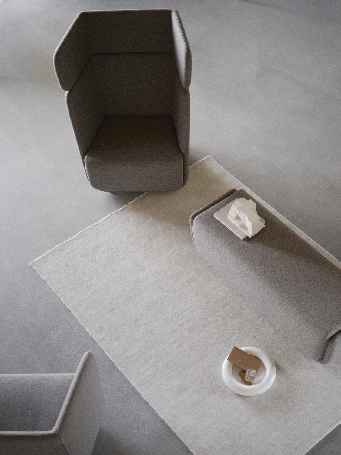 Basket Armchair Sessel High Softline