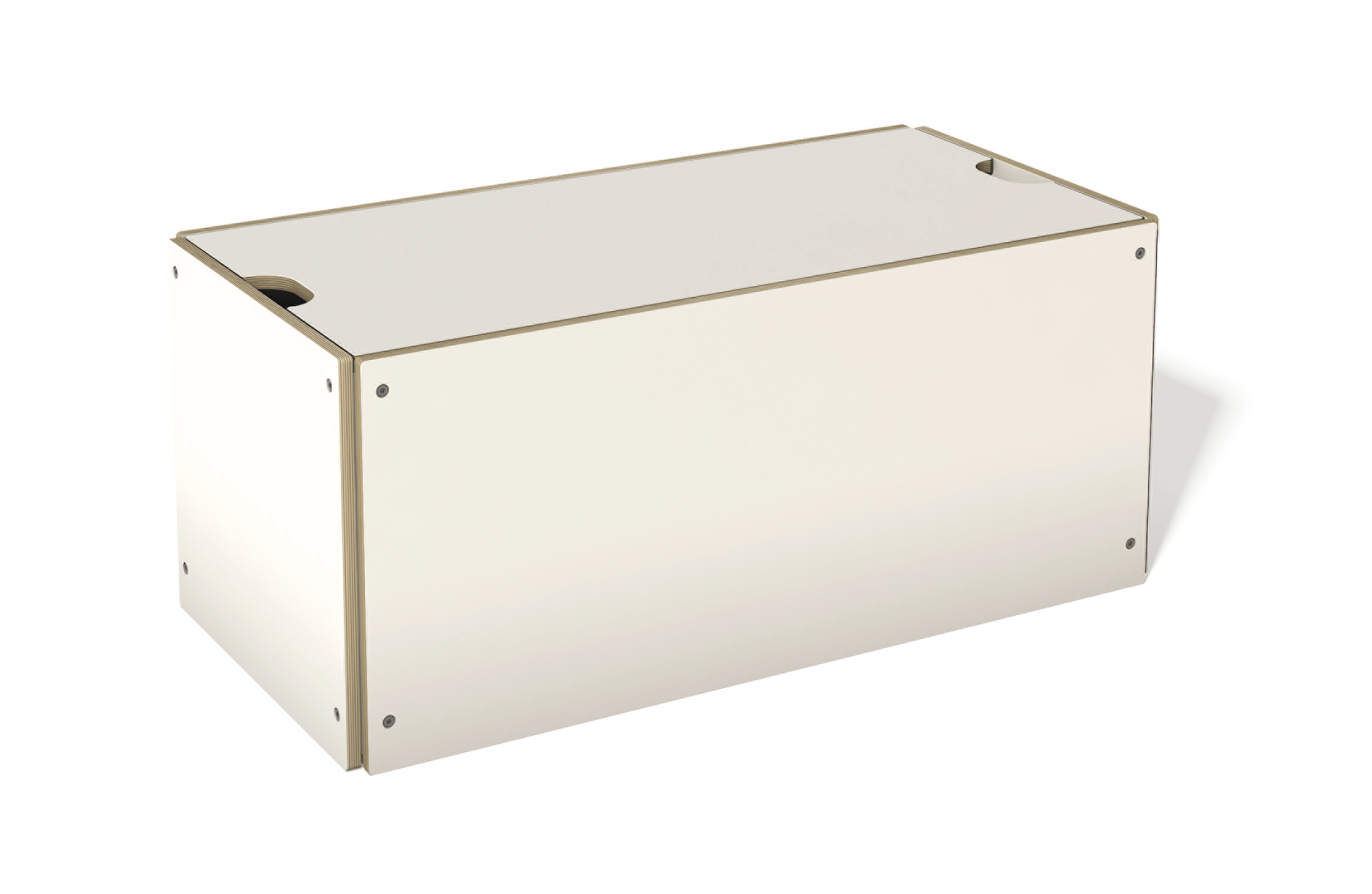 Klassik Bettkasten von Müller Möbelwerkstätten in Weiß, 103x46,4 cm. Stauraum für Schlafzimmer.