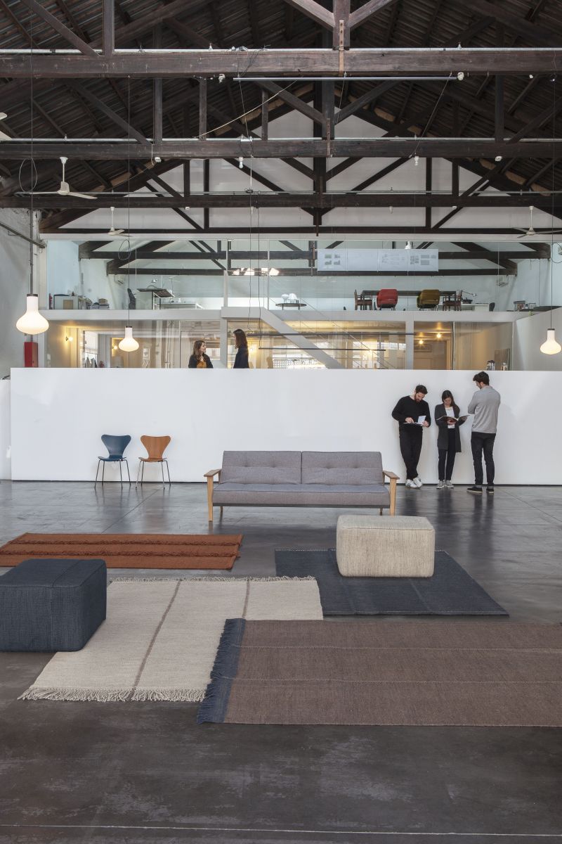 Mía Teppich braun 200x300cm Nanimarquina