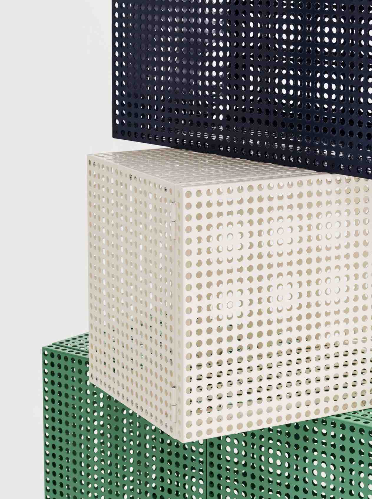 Perforated Cabinet Wall Small Wand Sideboard Hay