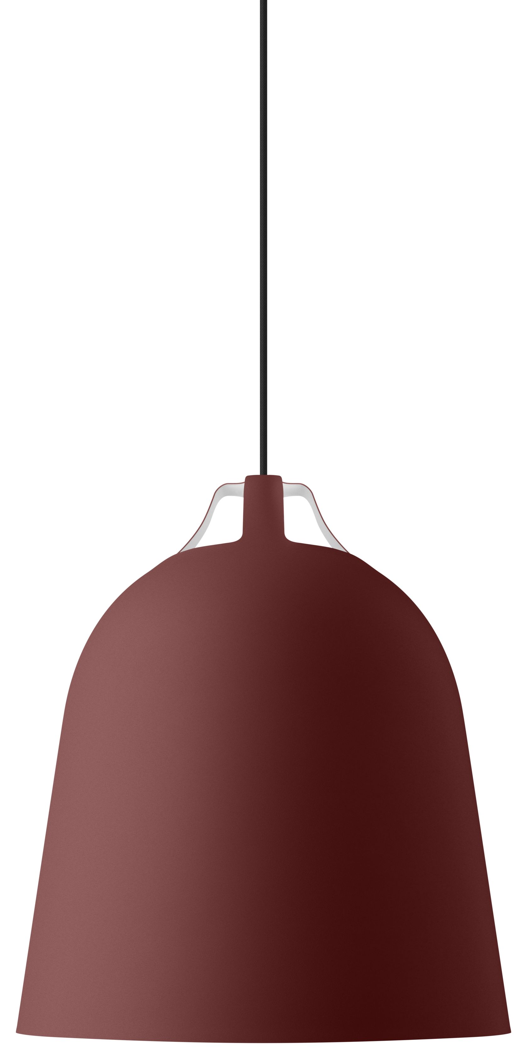Burgunderrote Clover Pendelleuchte von Eva Solo, Durchmesser 35 cm, moderne Hängelampe für Wohnräume.