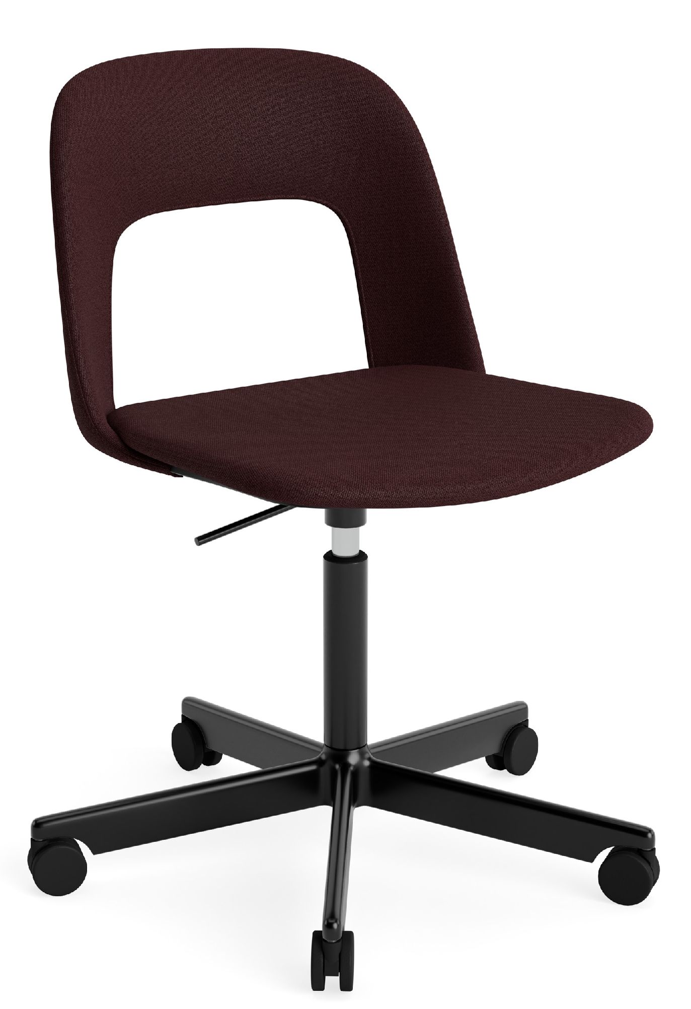 Layout Side Chair 144 5-Stern Drehfuß Stuhl Hay