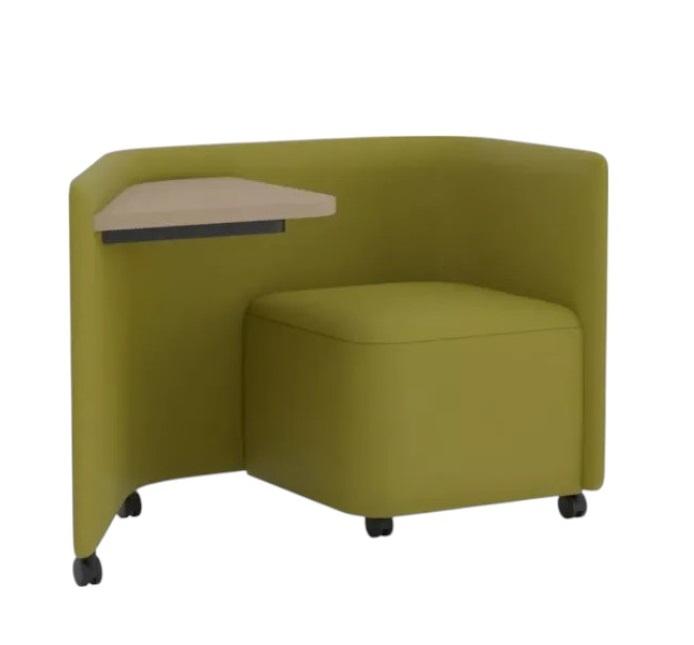 In Out Office BU2266 Panel Lounge Stuhl mit Schreibtisch Andreu World