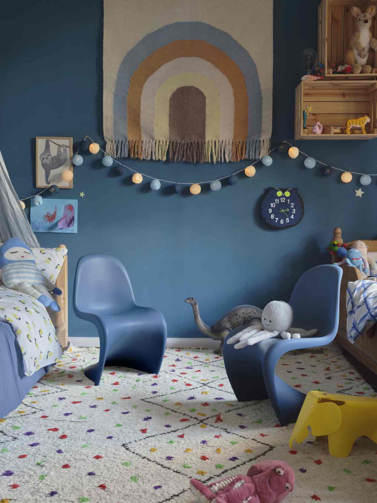 Omar the Owl Zoo Timers Wanduhr Vitra