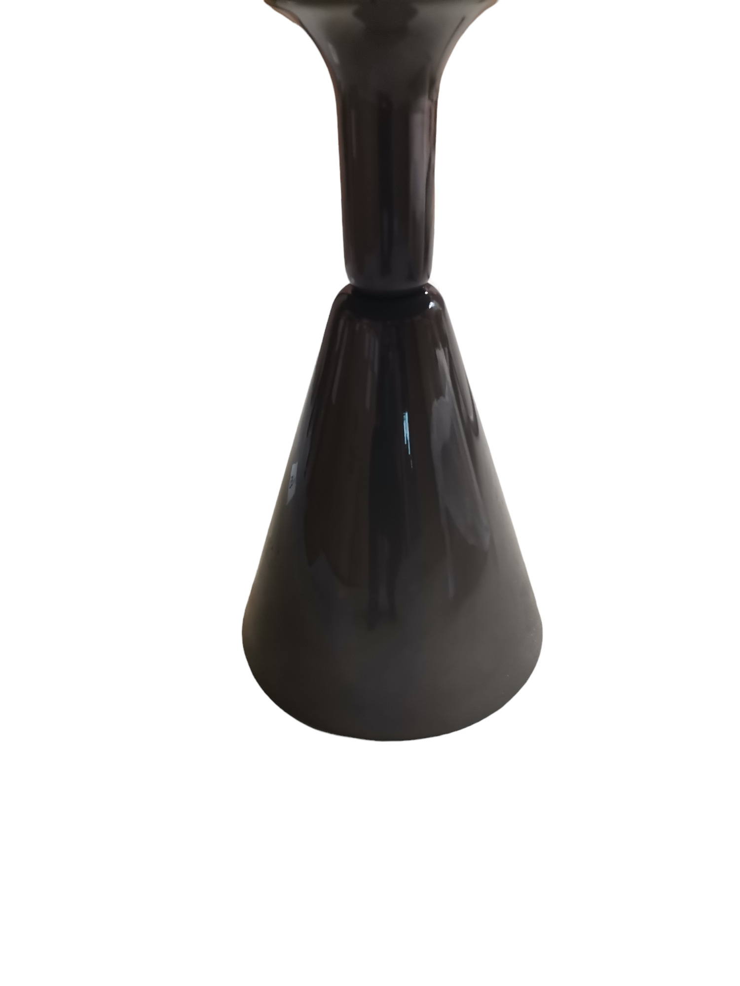 Anthrazitfarbener Pion Esstisch von Sancal, runder Tisch mit modernem Design für Esszimmer und Küche.