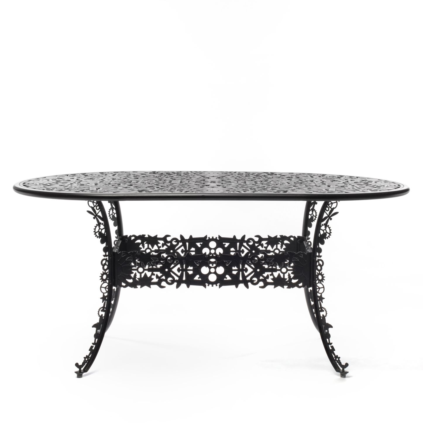  Industry Oval table Esstisch Seletti Schwarz