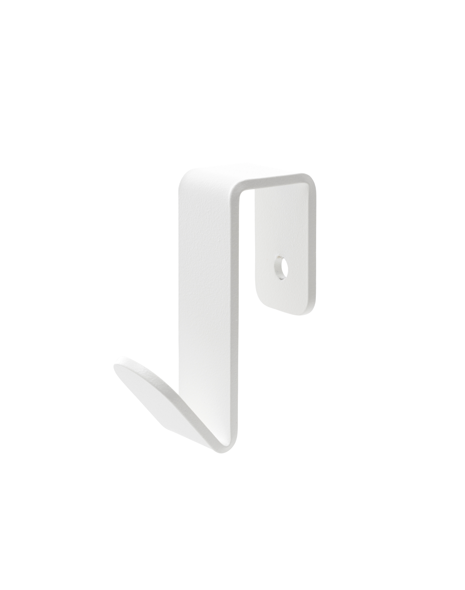 Weißer Flai Kleiderhaken für Müller Möbelwerkstätten Sekretär, modernes Design, praktische Garderobenlösung.