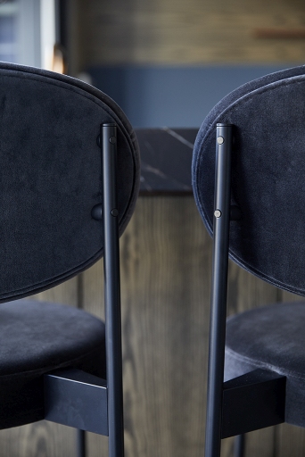 Series 430 Bar Stool Barhocker 75 cm SCHWARZ / REMIX 123 Verpan EINZELSTÜCK