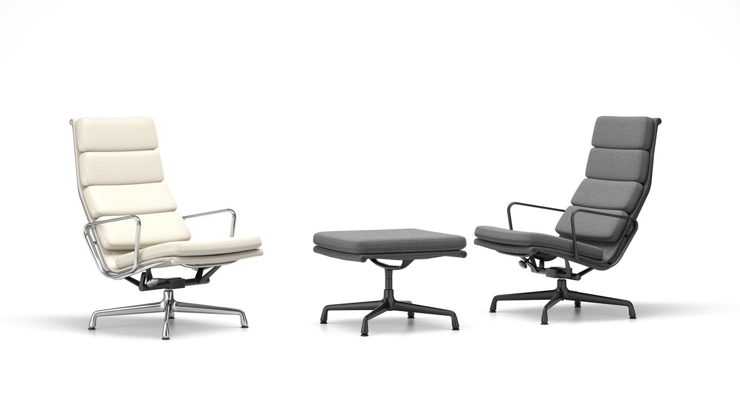 Soft Pad Chair EA223 / EA 223 Hocker Vitra